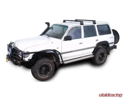 Rhino Rack Heavy Duty RL110 Black 2 Bar Roof Rack JA0631 - JA0631