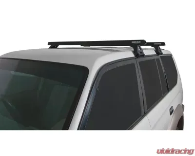 Rhino Rack Heavy Duty RL110 Black 2 Bar Roof Rack JA0631 - JA0631