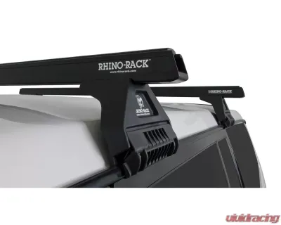 Rhino Rack Heavy Duty RL110 Black 2 Bar Roof Rack JA0631 - JA0631