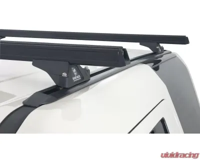 Rhino Rack Heavy Duty RLTP Trackmount Black 2 Bar Roof Rack JA0660 - JA0660
