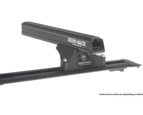 Rhino Rack Heavy Duty RLTP Trackmount Black 2 Bar Roof Rack JA0662