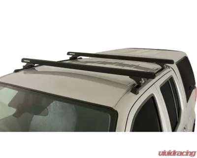 Rhino Rack Heavy Duty RLTP Trackmount Black 2 Bar Roof Rack JA0662 - JA0662