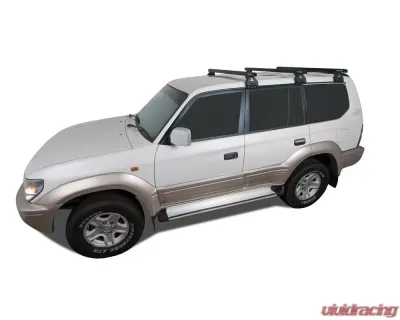 Rhino Rack Heavy Duty RL110 Black 3 Bar Roof Rack JA0675 - JA0675