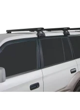 Rhino Rack Heavy Duty RL110 Black 3 Bar Roof Rack JA0675                                     - JA0675 - Image 3