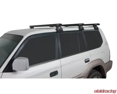 Rhino Rack Heavy Duty RL110 Black 3 Bar Roof Rack JA0675 - JA0675