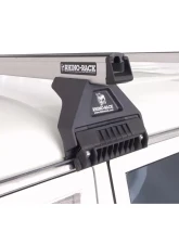 Rhino Rack Heavy Duty RL110 Silver 2 Bar Roof Rack JA0718                                     - JA0718 - Image 4