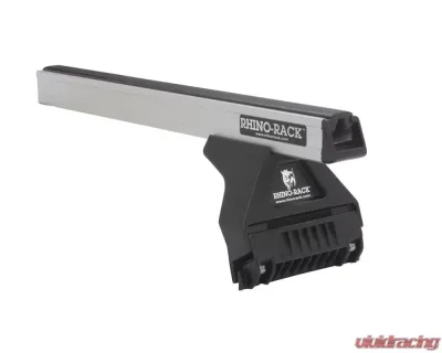 Rhino Rack Heavy Duty RL110 Silver 2 Bar Roof Rack JA0718 - JA0718
