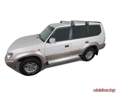 Rhino Rack Heavy Duty RL110 Silver 2 Bar Roof Rack JA0718 - JA0718