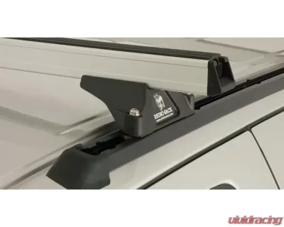 Rhino Rack Heavy Duty RLTP Trackmount Silver 2 Bar Roof Rack JA0749 - JA0749