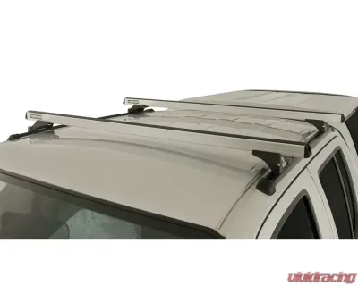 Rhino Rack Heavy Duty RLTP Trackmount Silver 2 Bar Roof Rack JA0749 - JA0749