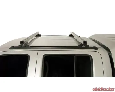 Rhino Rack Heavy Duty RLTP Trackmount Silver 2 Bar Roof Rack JA0749 - JA0749