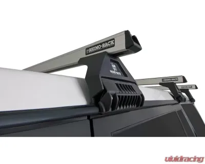 Rhino Rack Heavy Duty RL110 Silver 3 Bar Roof Rack JA0762 - JA0762