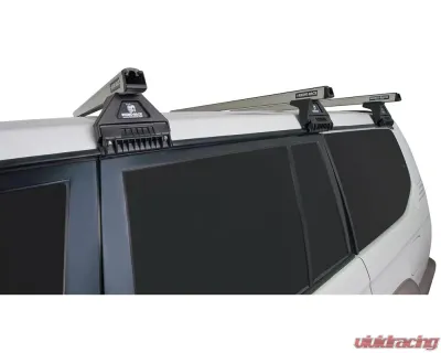 Rhino Rack Heavy Duty RL110 Silver 3 Bar Roof Rack JA0762 - JA0762