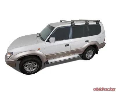 Rhino Rack Heavy Duty RL110 Silver 3 Bar Roof Rack JA0762 - JA0762