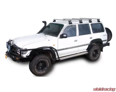 Rhino Rack Heavy Duty RL110 Silver 4 Bar Roof Rack JA0783 - JA0783