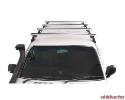 Rhino Rack Heavy Duty RL110 Silver 4 Bar Roof Rack JA0783 - JA0783