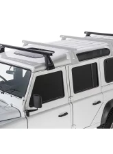 Rhino Rack Heavy Duty RL210 Black 2 Bar Roof Rack JA0804                                     - JA0804 - Image 2