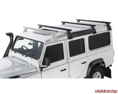 Rhino Rack Heavy Duty RL210 Black 3 Bar Roof Rack JA0836 - JA0836