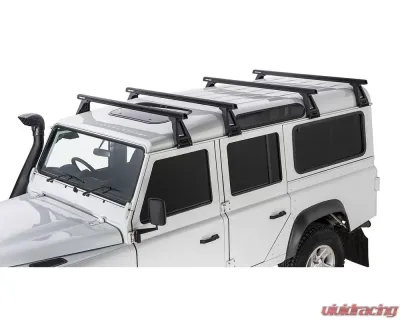 Rhino Rack Heavy Duty RL210 Black 4 Bar Roof Rack JA0850 - JA0850