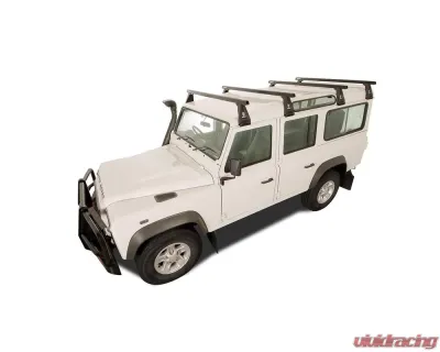 Rhino Rack Heavy Duty RL210 Black 4 Bar Roof Rack JA0850 - JA0850