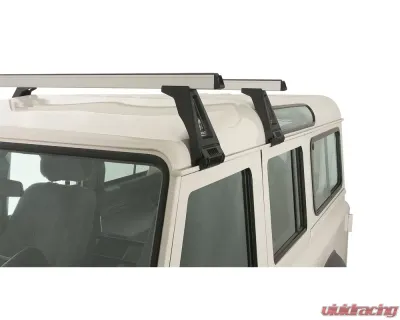 Rhino Rack Heavy Duty RL210 Silver 2 Bar Roof Rack JA0873 - JA0873