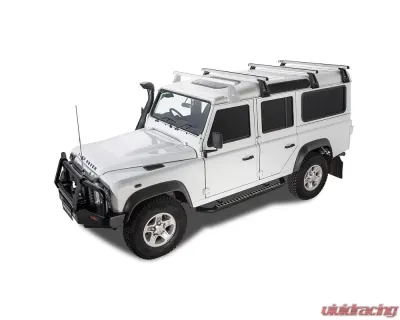 Rhino Rack Heavy Duty RL210 Silver 3 Bar Roof Rack JA0905 - JA0905