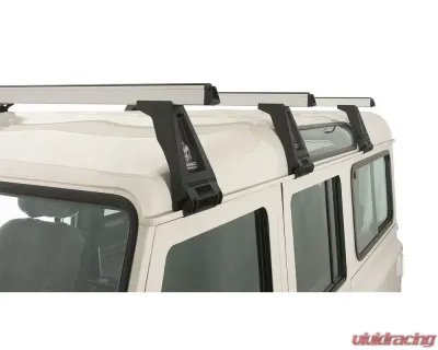 Rhino Rack Heavy Duty RL210 Silver 3 Bar Roof Rack JA0905 - JA0905