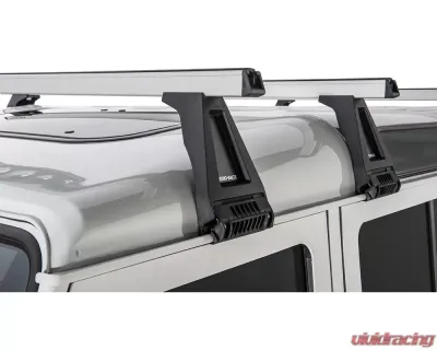 Rhino Rack Heavy Duty RL210 Silver 4 Bar Roof Rack JA0919 - JA0919