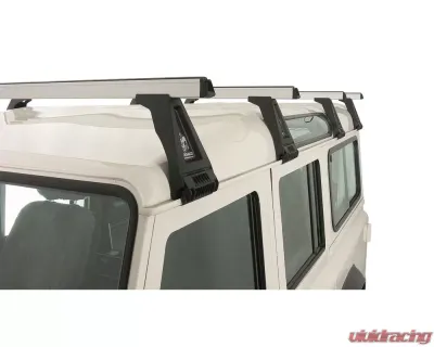 Rhino Rack Heavy Duty RL210 Silver 4 Bar Roof Rack JA0919 - JA0919