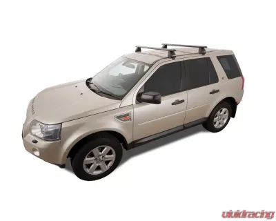 Rhino Rack Vortex 2500 Black 2 Bar Roof Rack JA2134 for Bare Roofs, Lifetime Warranty - JA2134