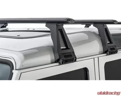 Rhino Rack Vortex RL210 Black 4 Bar Roof Rack System for Gutter Mounts - JA2789 - JA2789