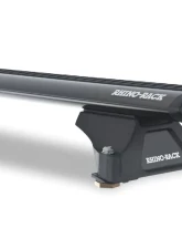 Rhino Rack Vortex RLTP Black 2 Bar Roof Rack System JA6153 for Various Vehicle Models                                     - JA6153 - Image 2