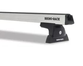 Rhino Rack Heavy Duty RLT600 Silver 2 Bar Roof Rack JA6232
