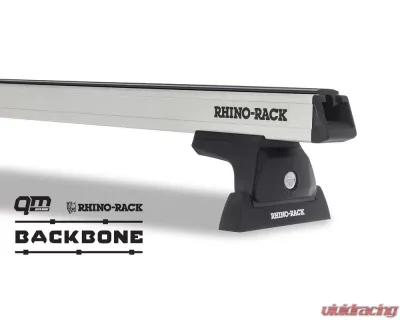 Rhino Rack Heavy Duty RLT600 Silver 2 Bar Rhino-Rack Backbone Roof Rack JA6383 - JA6383