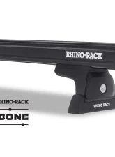 Rhino Rack Heavy Duty RLT600 Black 2 Bar Rhino-Rack Backbone Roof Rack JA6384                                     - JA6384 - Image 3