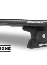 Rhino Rack Vortex RLT600 Black 2 Bar Roof Rack for Jeep Wrangler JA6386                                     - JA6386 - Image 4