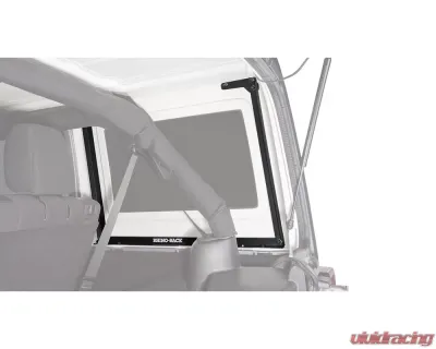 Rhino Rack Vortex RLT600 Black 2 Bar Roof Rack for Jeep Wrangler JA6386 - JA6386