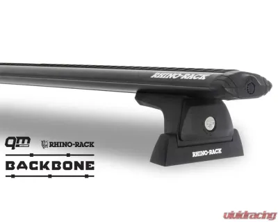 Rhino Rack Vortex RLT600 Black 2 Bar Roof Rack for Jeep Wrangler JA6386 - JA6386