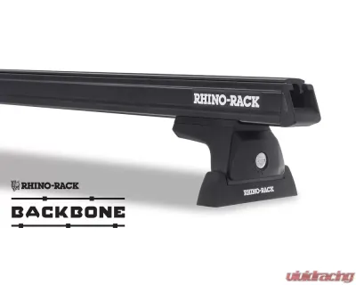 Rhino Rack Heavy Duty RLT600 Black 3 Bar Rhino-Rack Backbone Roof Rack JA6392 - JA6392