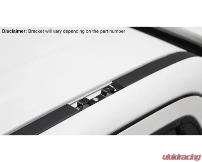 Rhino Rack Heavy Duty RLT600 Ditch Mount Silver 3 Bar Roof Rack JA7948 - JA7948