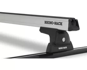 Rhino Rack Heavy Duty RLT600 Trackmount Silver 1 Bar Roof Rack JA8118