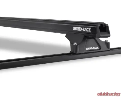 Rhino Rack Heavy Duty RLTP Trackmount Black 2 Bar Roof Rack JA8704 - JA8704