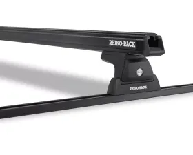 Rhino Rack Heavy Duty RLT600 Trackmount Black 1 Bar Roof Rack JA8724
