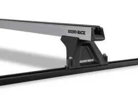 Rhino Rack Heavy Duty RLTF Trackmount Silver 2 Bar Roof Rack JA8757