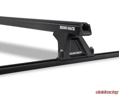 Rhino Rack Heavy Duty RLTF Trackmount Black 2 Bar Roof Rack JA8758 - JA8758