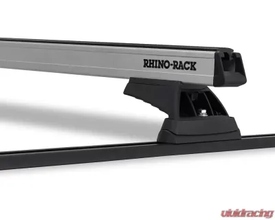 Rhino Rack Heavy Duty RCL Trackmount Silver 2 Bar Roof Rack JA9830 - JA9830