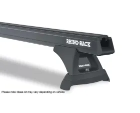 Rhino Rack Heavy Duty RCL Trackmount Black 2 Bar Roof Rack JA9831