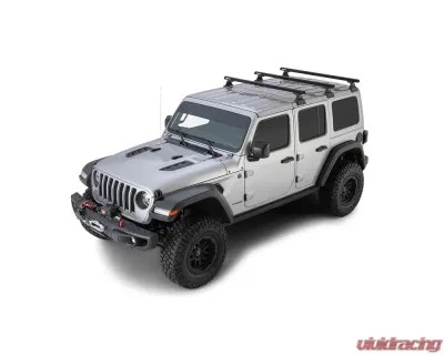 Rhino Rack Heavy Duty RLT600 Black 3 Bar Rhino-Rack Backbone Roof Rack JB0885 - JB0885