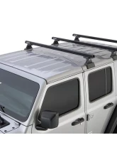 Rhino Rack Heavy Duty RLT600 Black 3 Bar Rhino-Rack Backbone Roof Rack JB0885                                     - JB0885 - Image 2