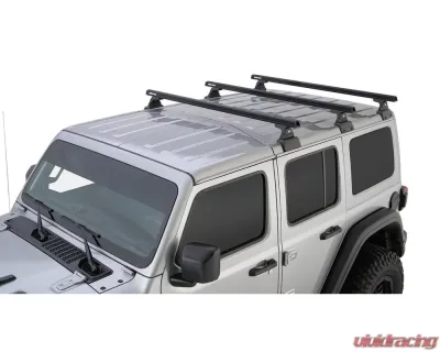 Rhino Rack Heavy Duty RLT600 Black 3 Bar Rhino-Rack Backbone Roof Rack JB0885 - JB0885